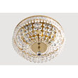 Plafoniera clasica cristal alama Aur 24k 3xE14/40W, Sheraton DLU-2327/3/35 Gold Orion